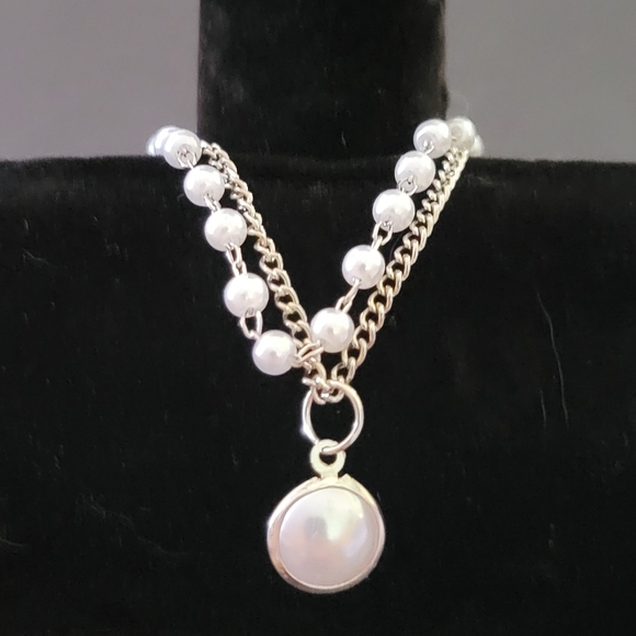 Pearl Double Layer Bracelet NEW - Picture 2 of 8